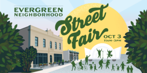 Evergreen Neighborhood Street Fair October 3, 2026